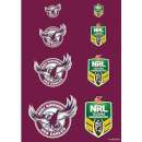 Sea Eagles NRL Logo Icing Sheet